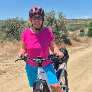 Roswitha Stock im Sommer